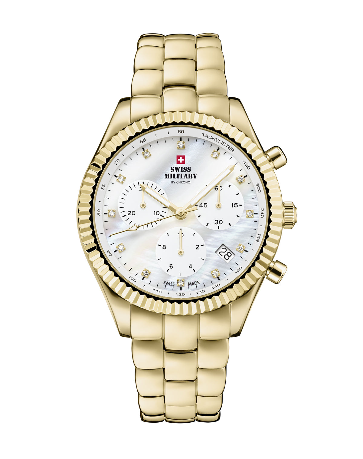 Swiss Military SM30207.03 - Elegant Chronograph Watch for Women