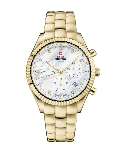Swiss Military SM30207.03 - Elegant Chronograph Watch for Women