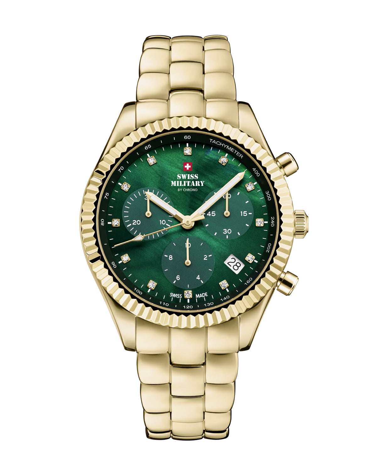 Swiss Military SM30207.04 - Elegant Chronograph Watch for Women