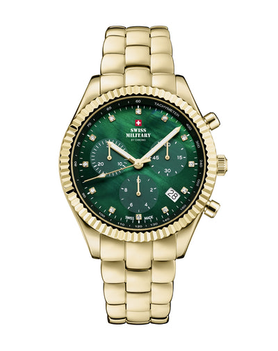 Swiss Military SM30207.04 - Elegant Chronograph Watch for Women