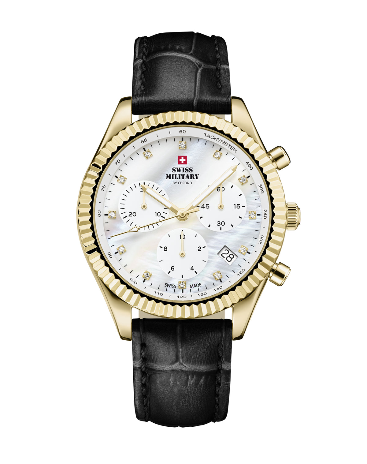 Swiss Military SM30207.07 - Elegant Chronograph Watch for Women