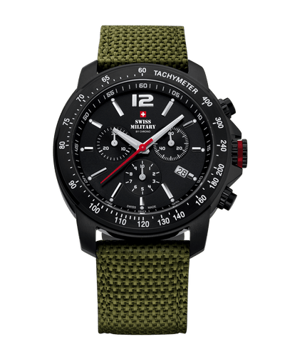 Swiss Military SM34033.07 – Army-Style Chronograph Watch