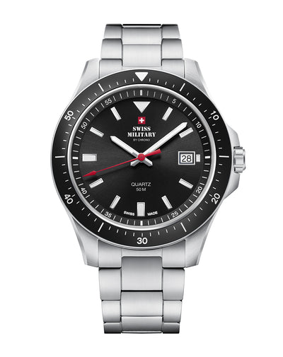 Swiss Military SM34082.01 - Swiss Made Sports Watch for Men