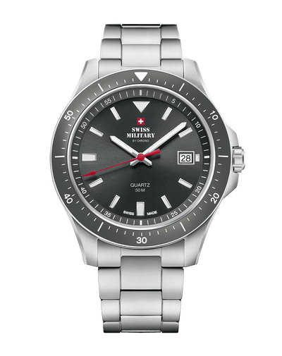 Swiss Military SM34082.03 - Swiss Made Sports Watch for Men