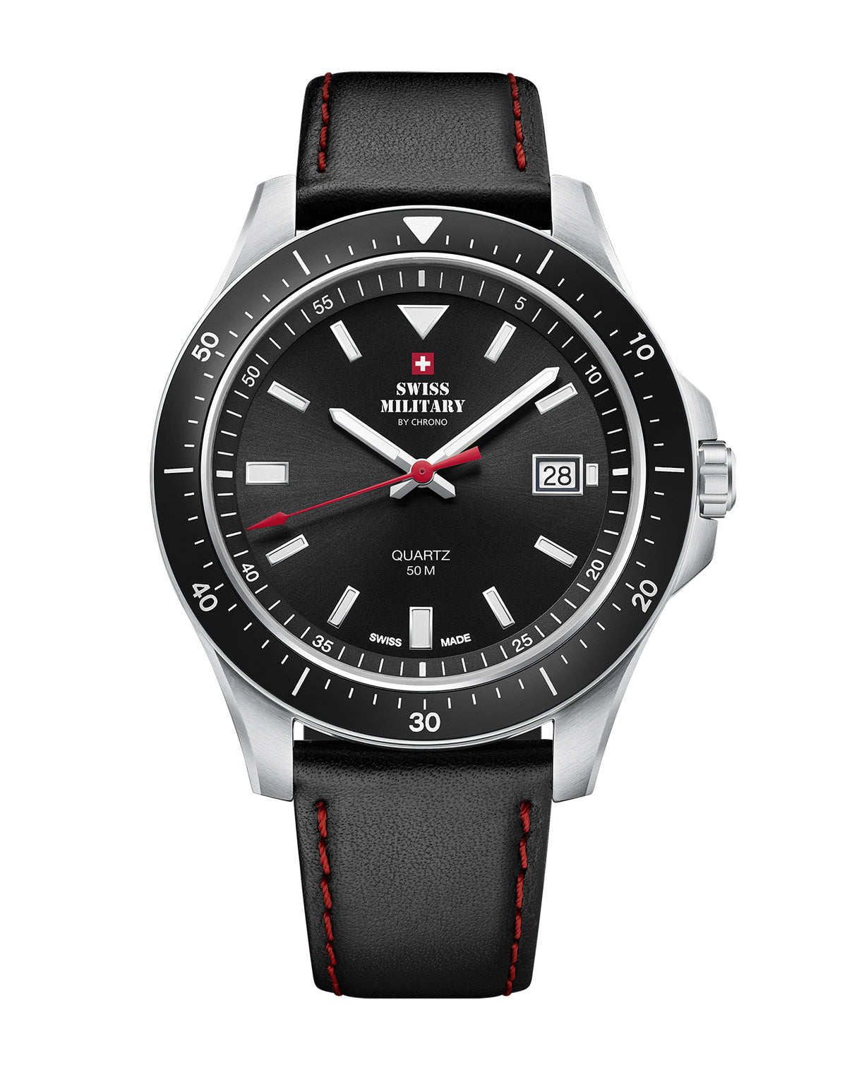 Swiss Military SM34082.04 - Swiss Made Sports Watch for Men