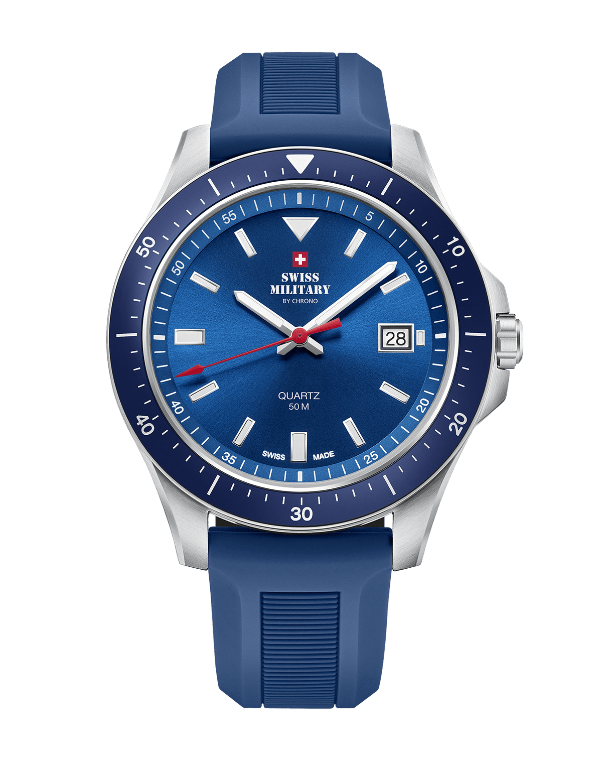 Swiss Military SM34082.08 - Swiss Made Sports Watch for Men