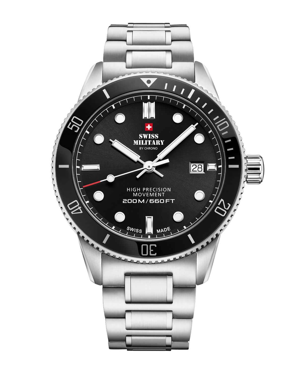 Swiss Military SM34088.01- Dive Watch 200M