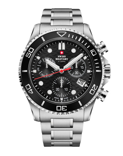Swiss Military SM34101.01 - Military XL Chronograph Watch