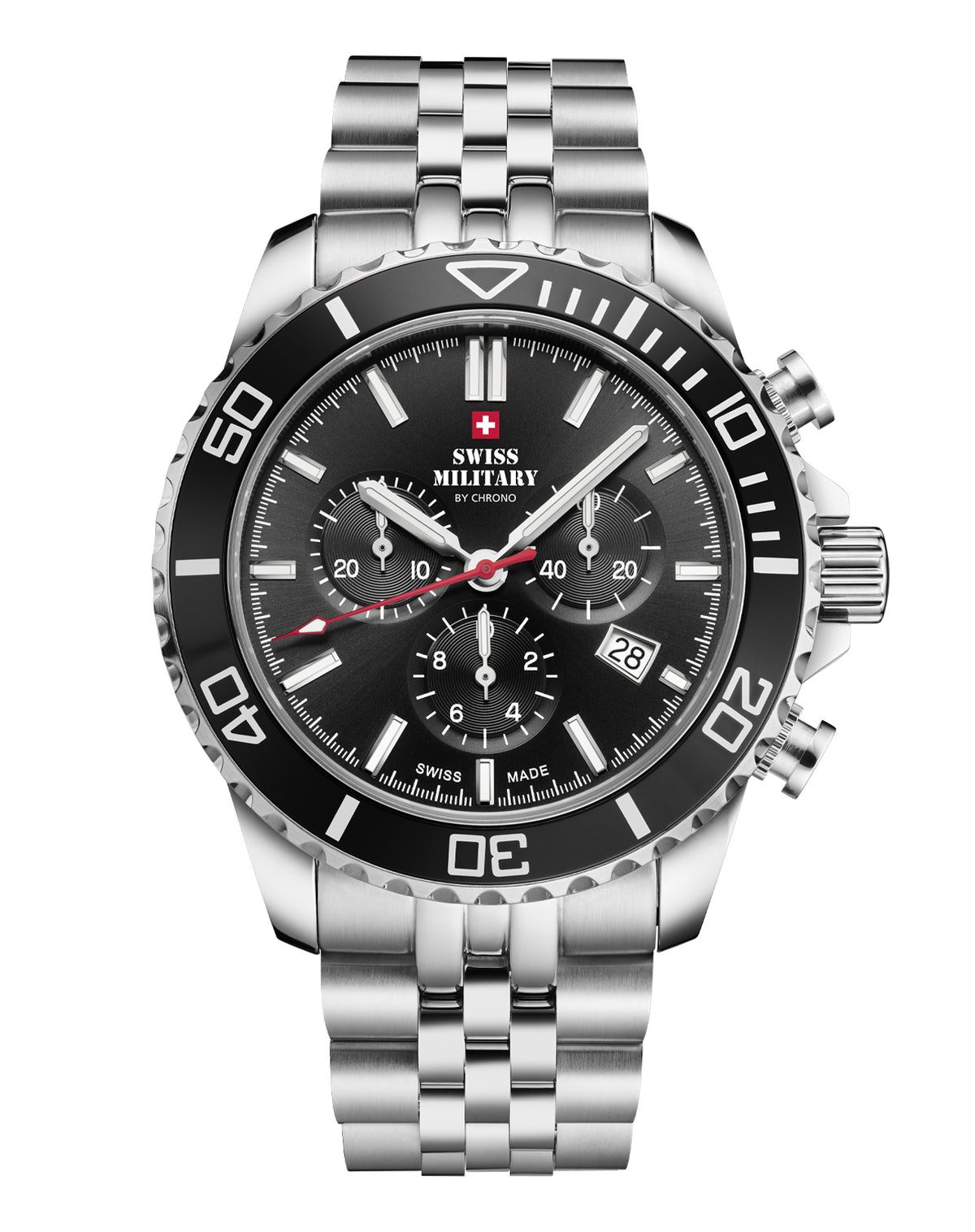Swiss Military SM34103.01 - Swiss Sports Chronograph Watch