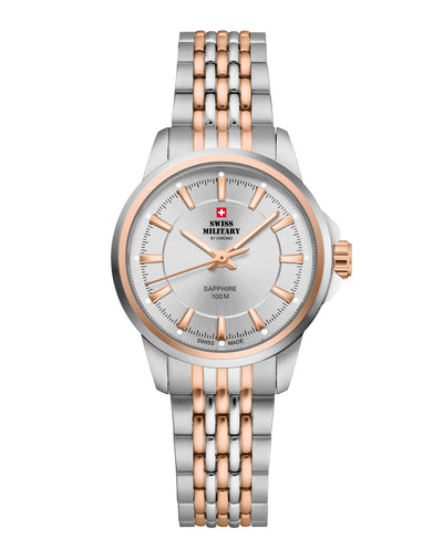 Swiss Military SM34105.07 - Classic Steel Watch for Women