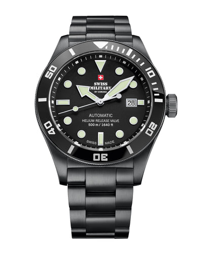 Swiss Military SMA34075.04 - Swiss Made Automatic Dive Watch 500M