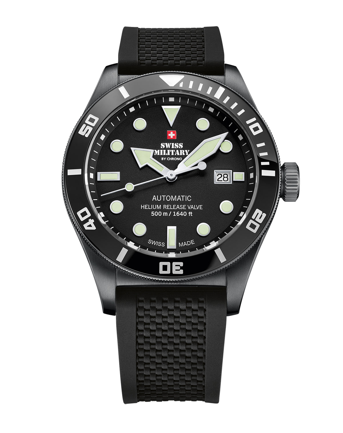 Swiss Military SMA34075.05 - Swiss Made Mechanische Taucheruhr 500M