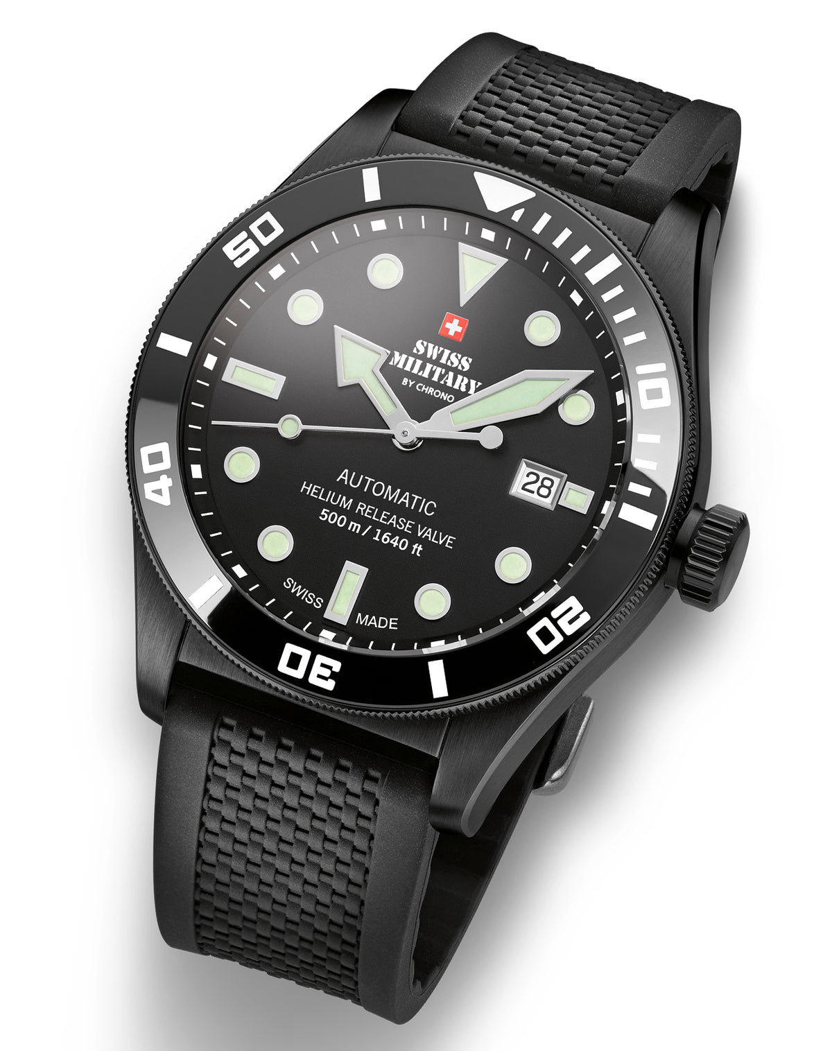 Swiss Military SMA34075.05 - Swiss Made Mechanische Taucheruhr 500M