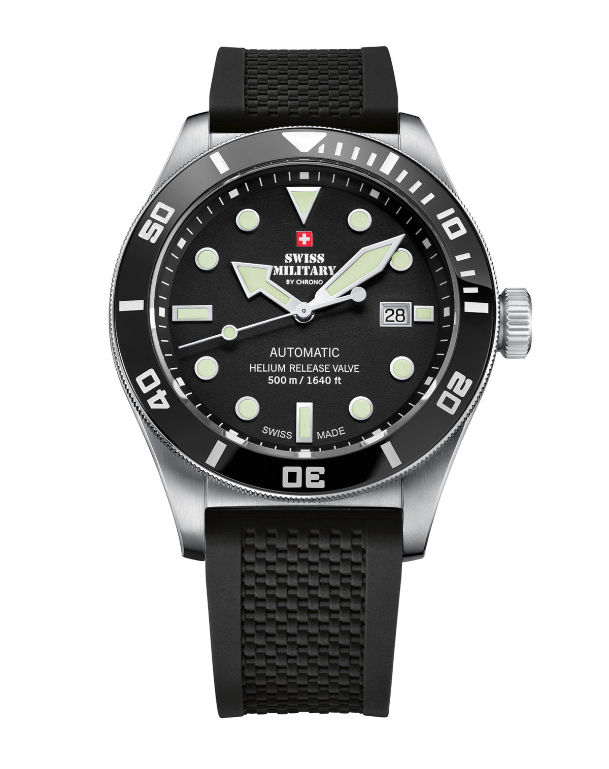 Swiss Military SMA34075.06 - Swiss Made Mechanische Taucheruhr 500M