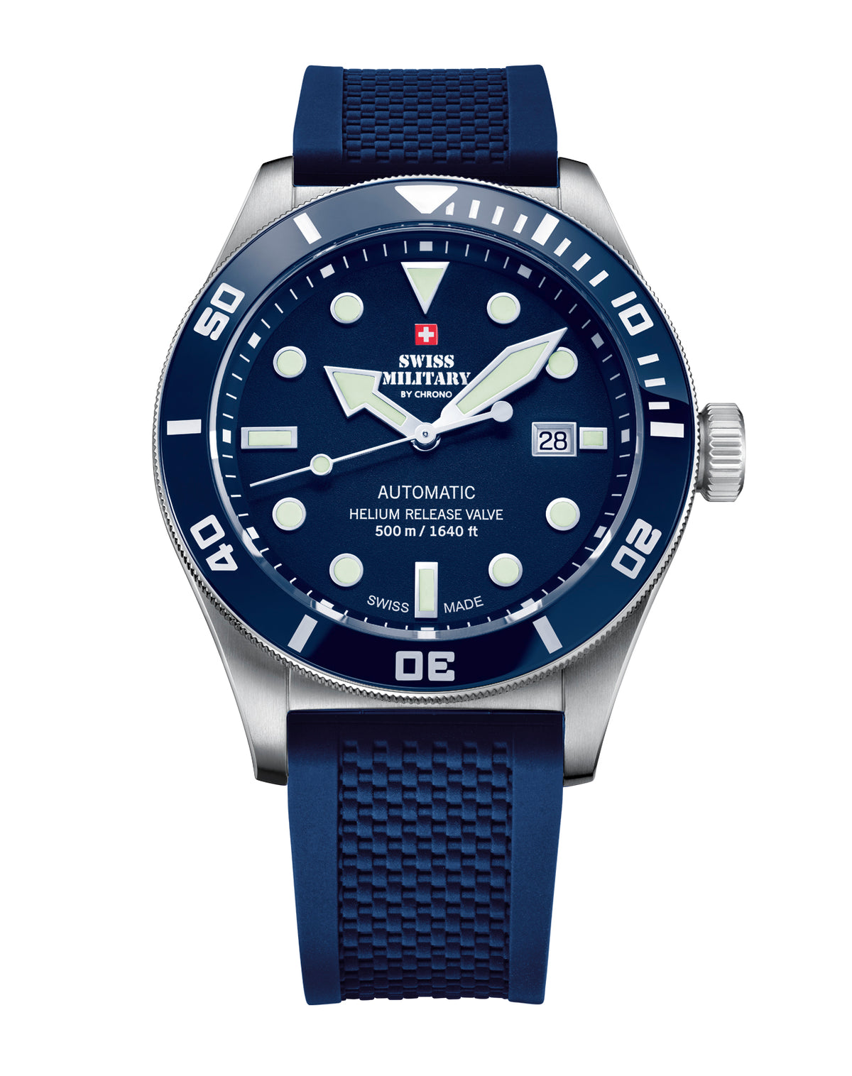 Swiss Military SMA34075.07 - Swiss Made Mechanische Taucheruhr 500M