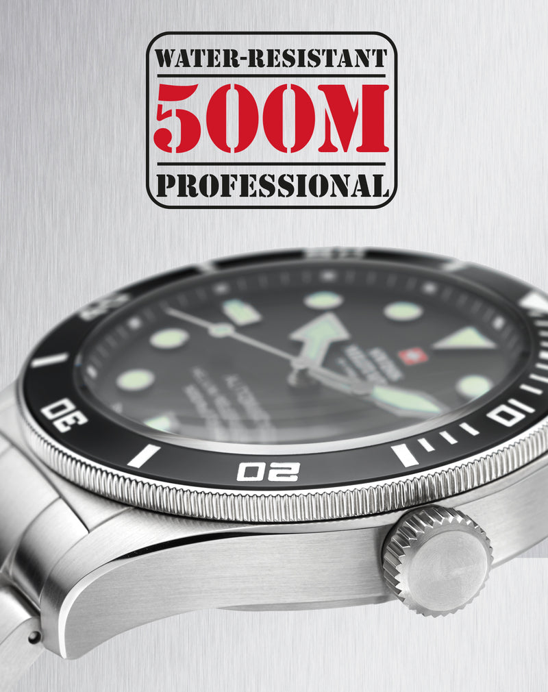 500 m Water Resistance for Water and Diving Use