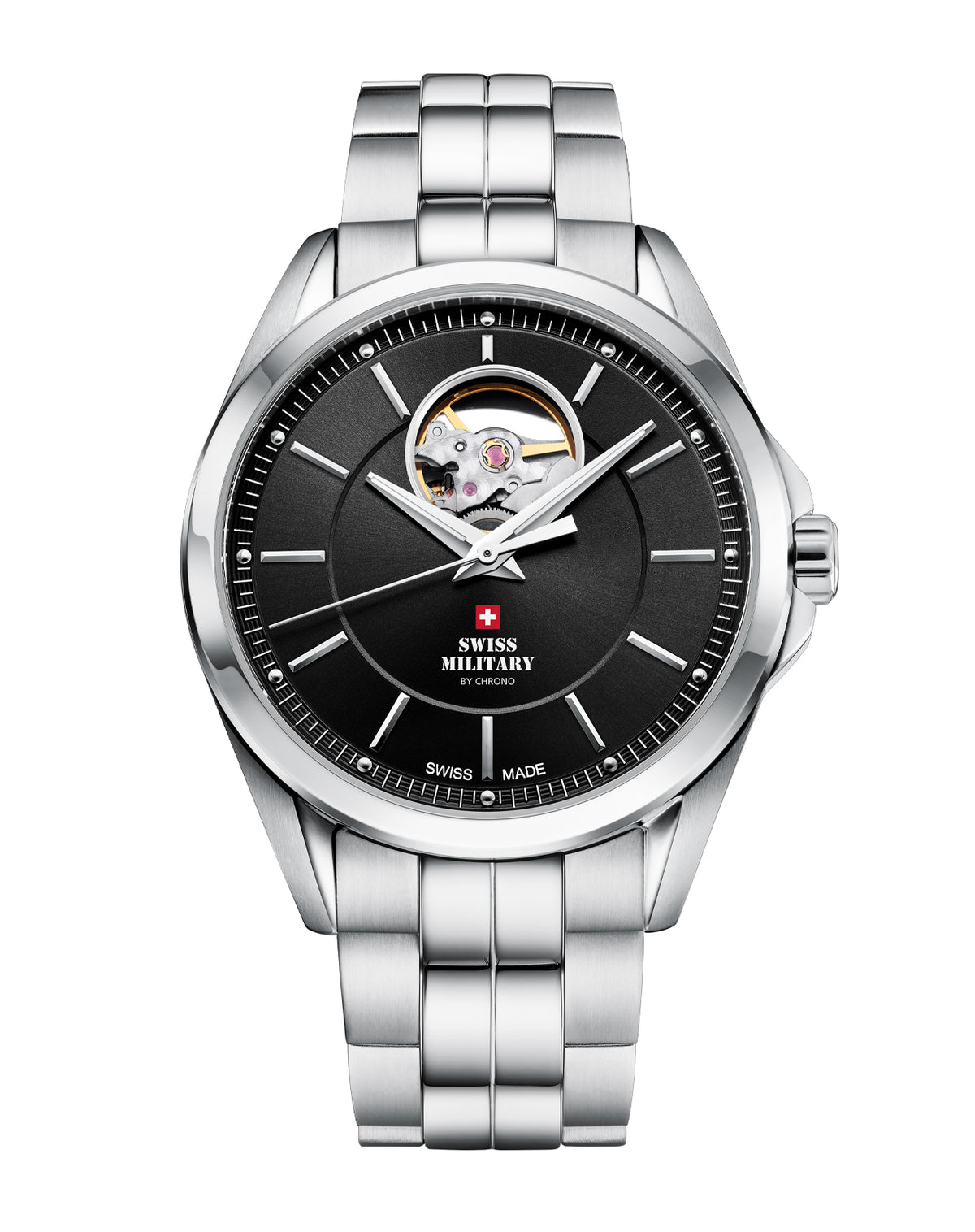 Swiss Military SMA34085.21- Elegant Automatic Watch for Men