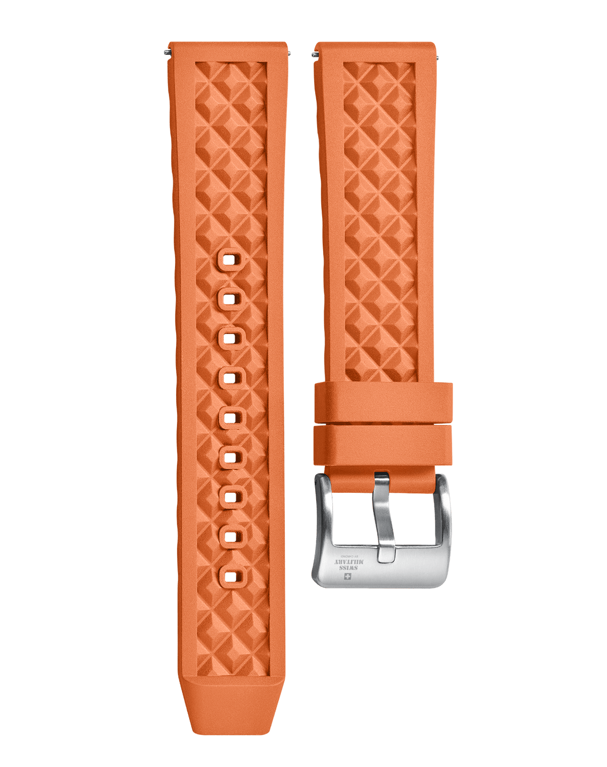 Swiss Military B.A14092.04 - Orange Rubber Strap