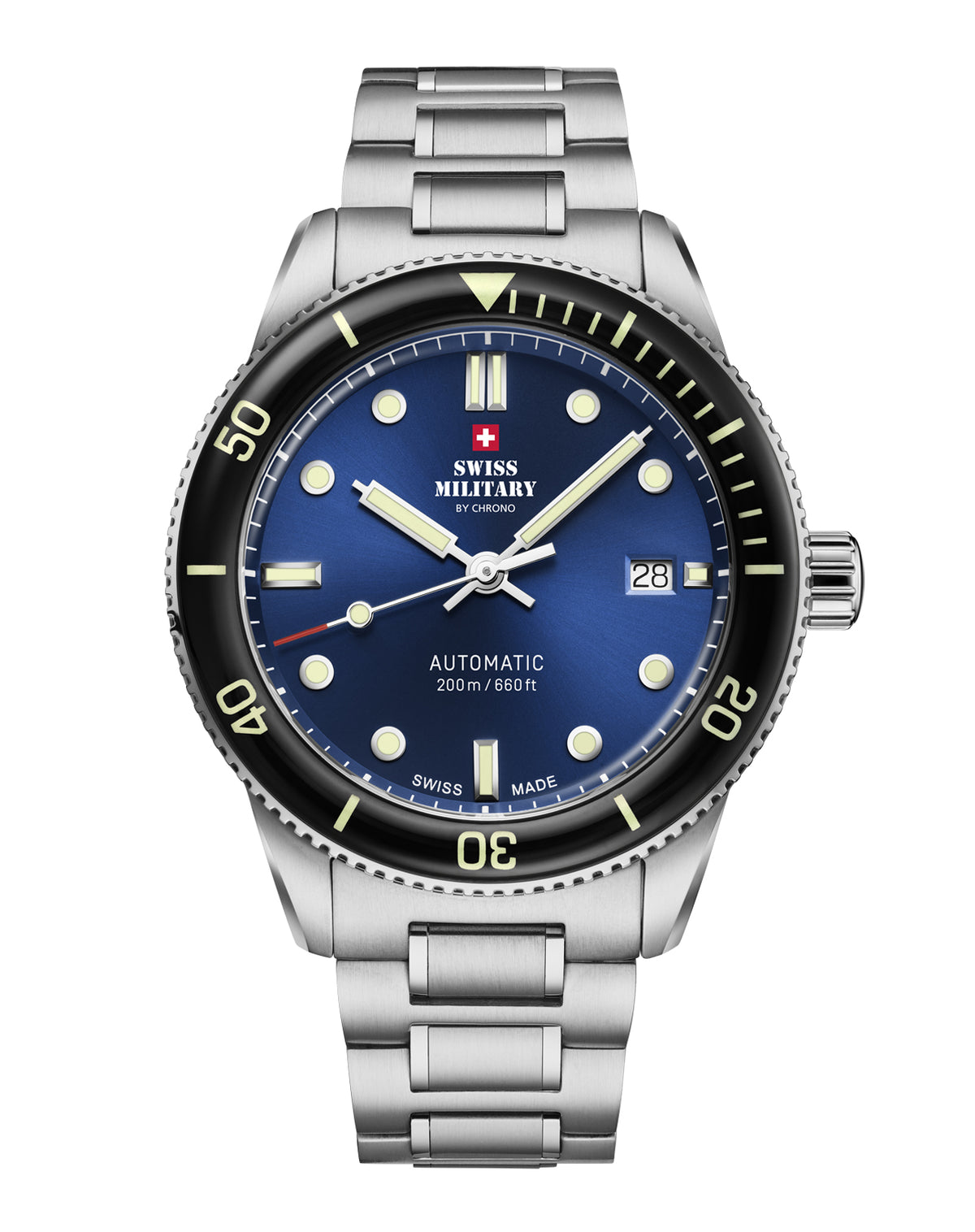 Swiss Military SMA34106.02 - Automatic Dive Watch 200