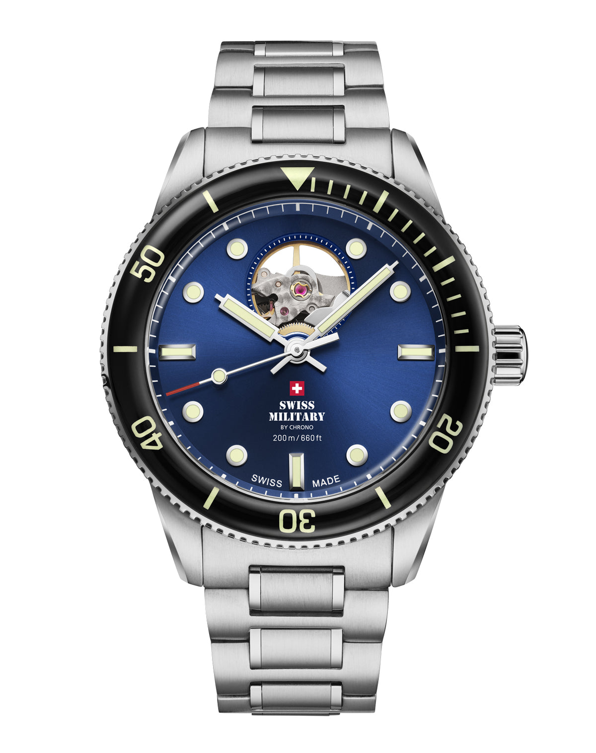 Swiss Military SMA34106.12 - Automatic Dive Watch 200