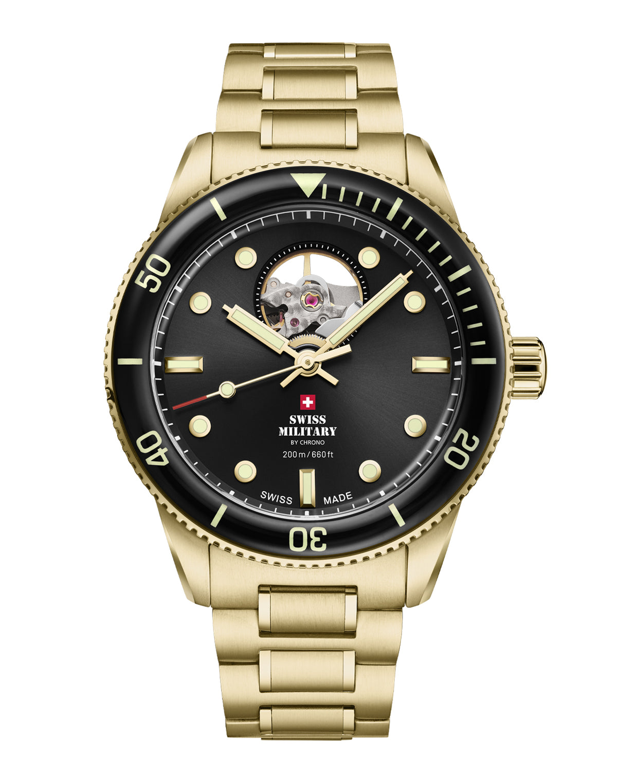 Swiss Military SMA34106.14 - Automatic Dive Watch 200