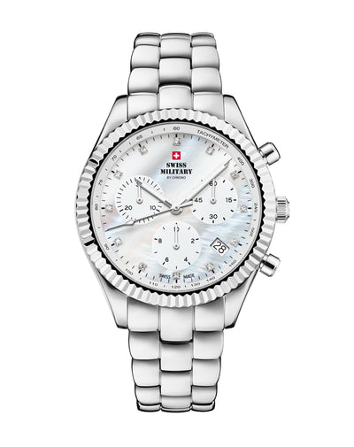 Swiss Military SM30207.02 - Elegant Chronograph Watch for Women