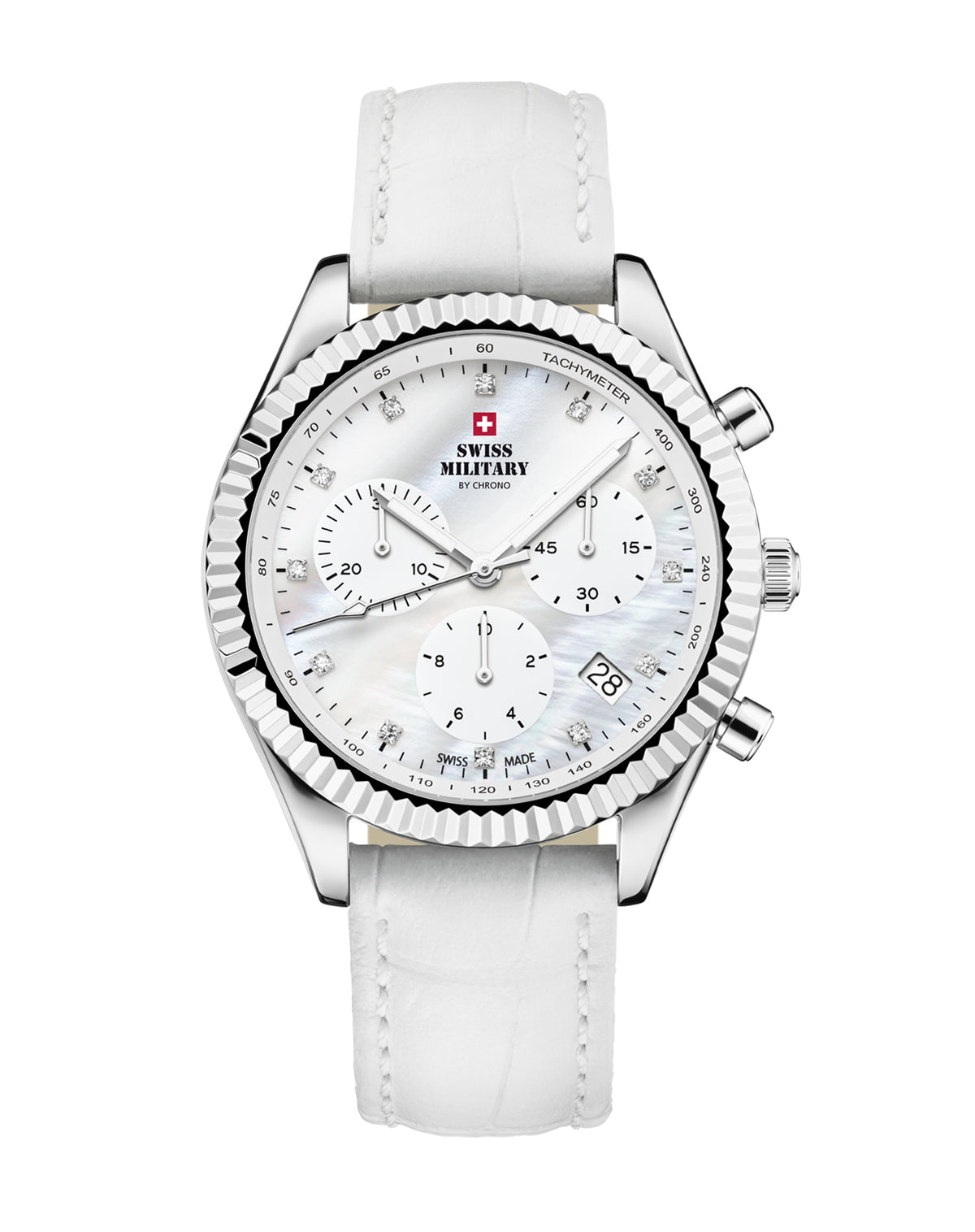 Swiss Military SM30207.06 - Elegant Chronograph Watch for Women
