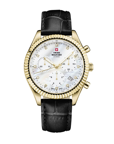 Swiss Military SM30207.07 - Elegant Chronograph Watch for Women