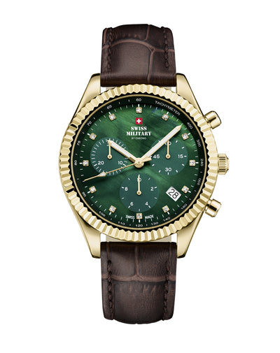 Swiss Military SM30207.08 - Elegant Chronograph Watch for Women