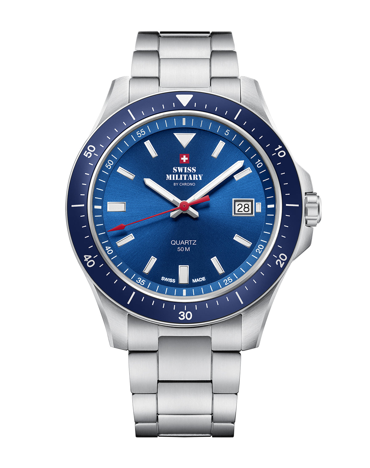 Swiss Military SM34082.02 - Swiss Made Sports Watch for Men