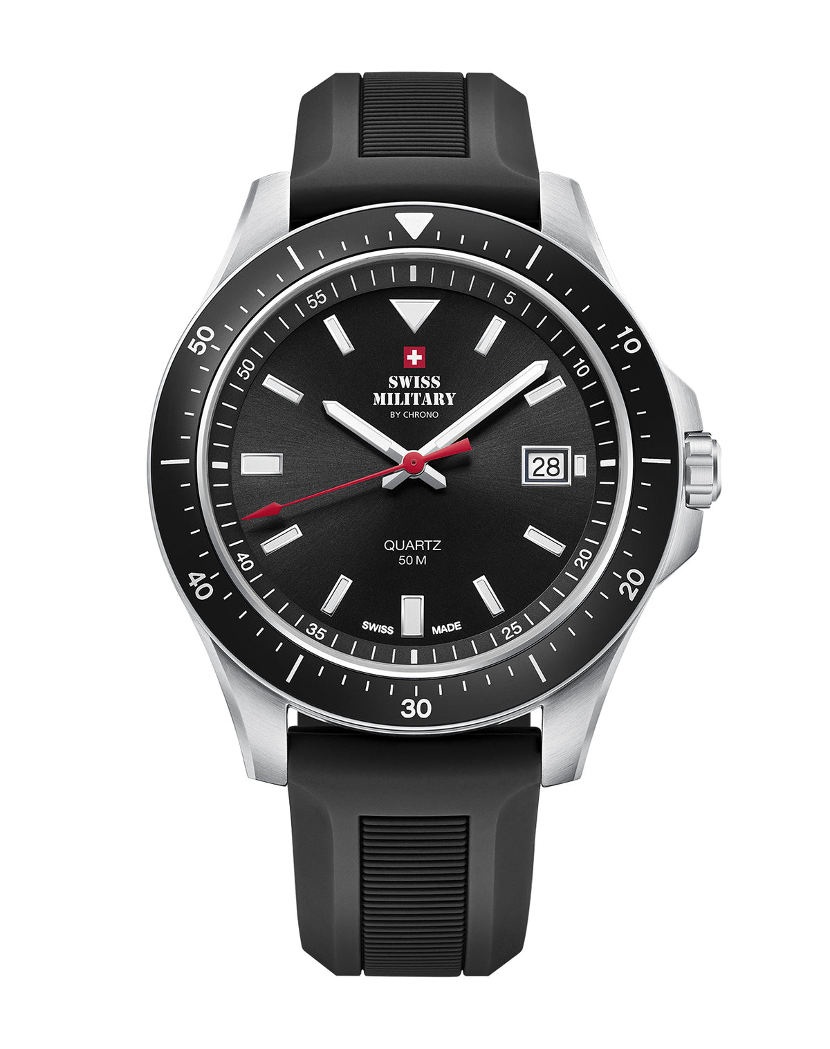 Swiss Military SM34082.07 - Swiss Made Sports Watch for Men