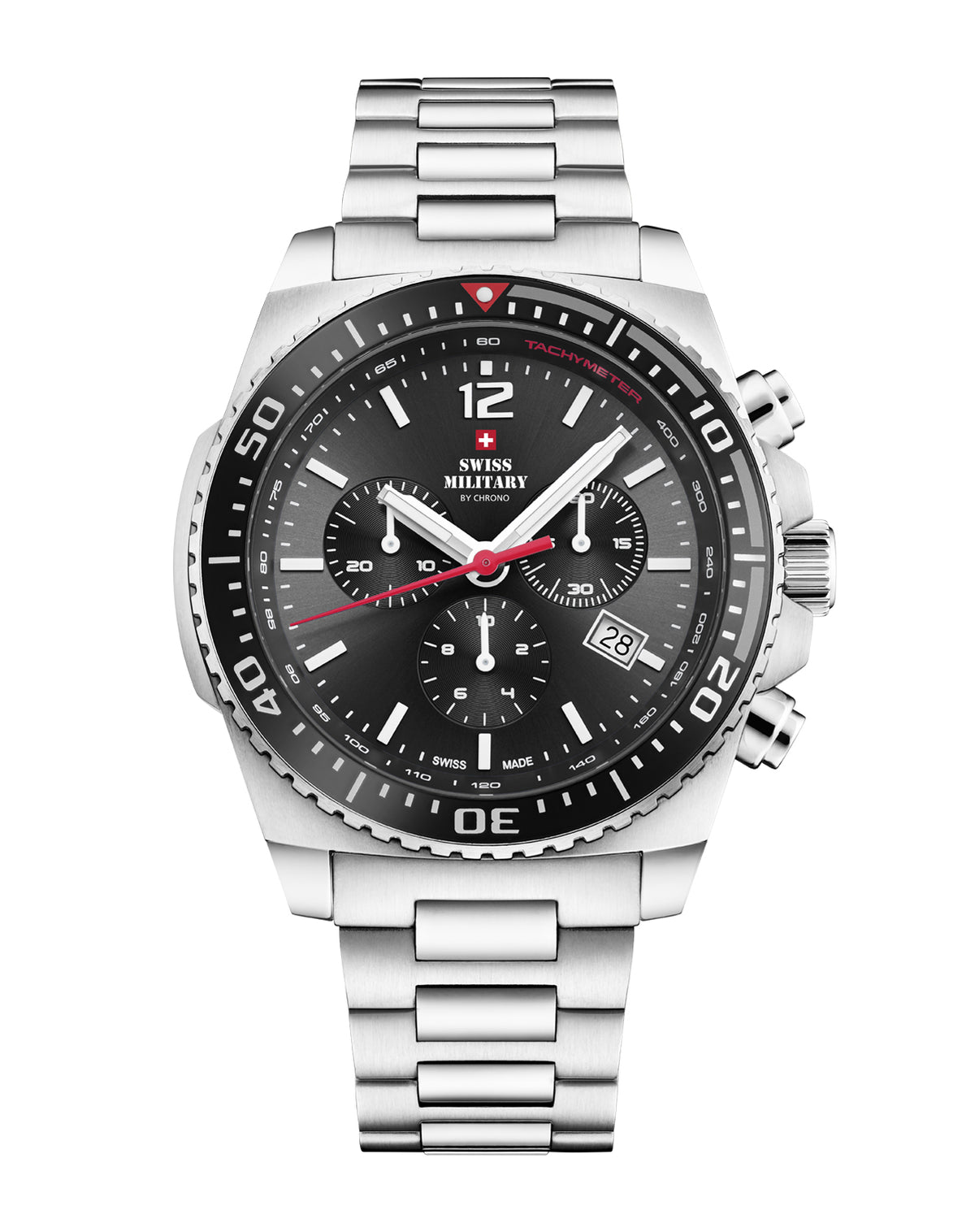 Swiss Military SM34093.01 - Sport-Chronograph für Männer