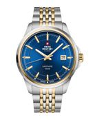 Swiss Military SM34104.05 - Classic Steel Watch for Men