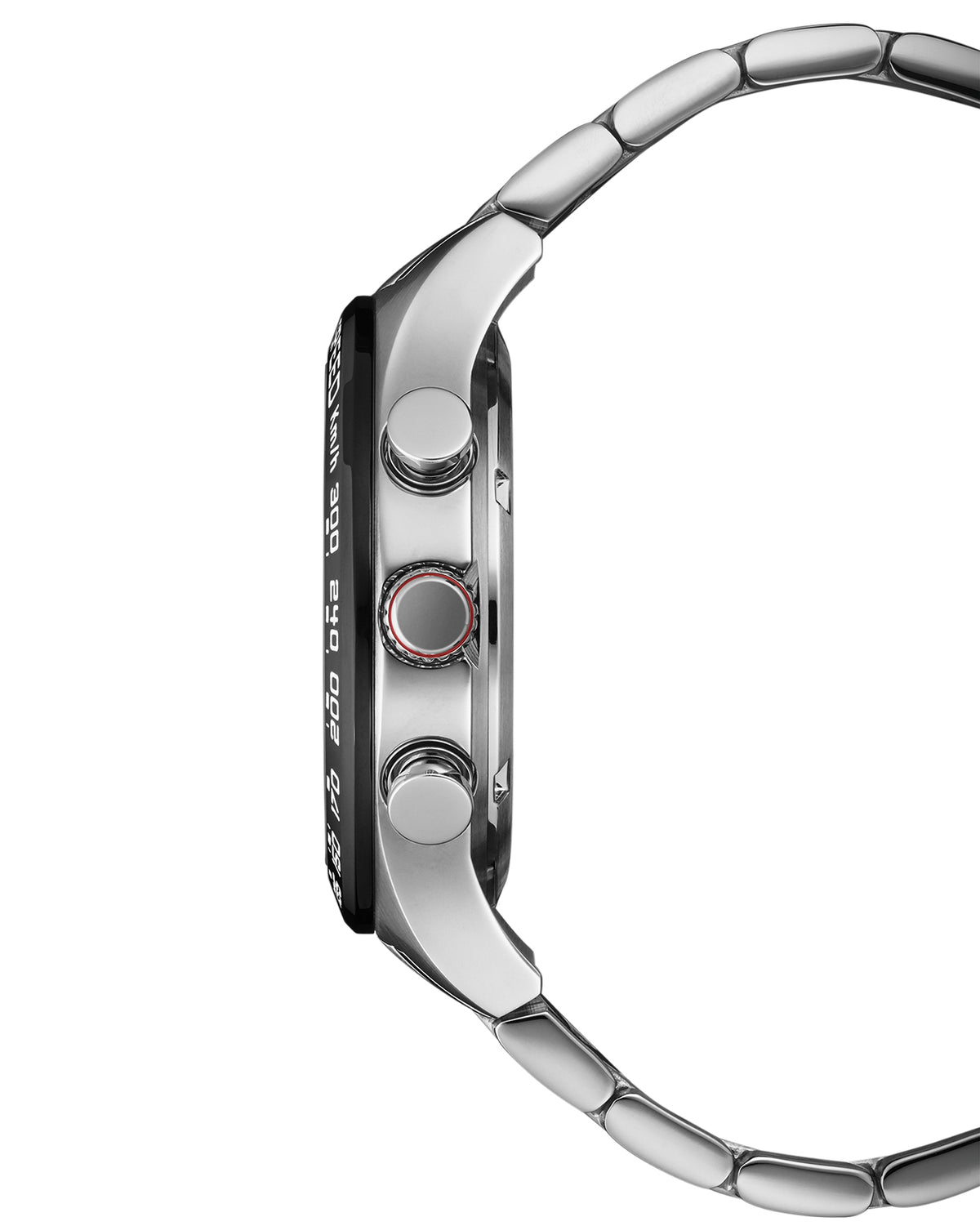 Swiss Military Speed Chronograph Watch steel case side view