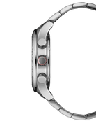 Swiss Military Speed Chronograph Watch silver tachymeter side view
