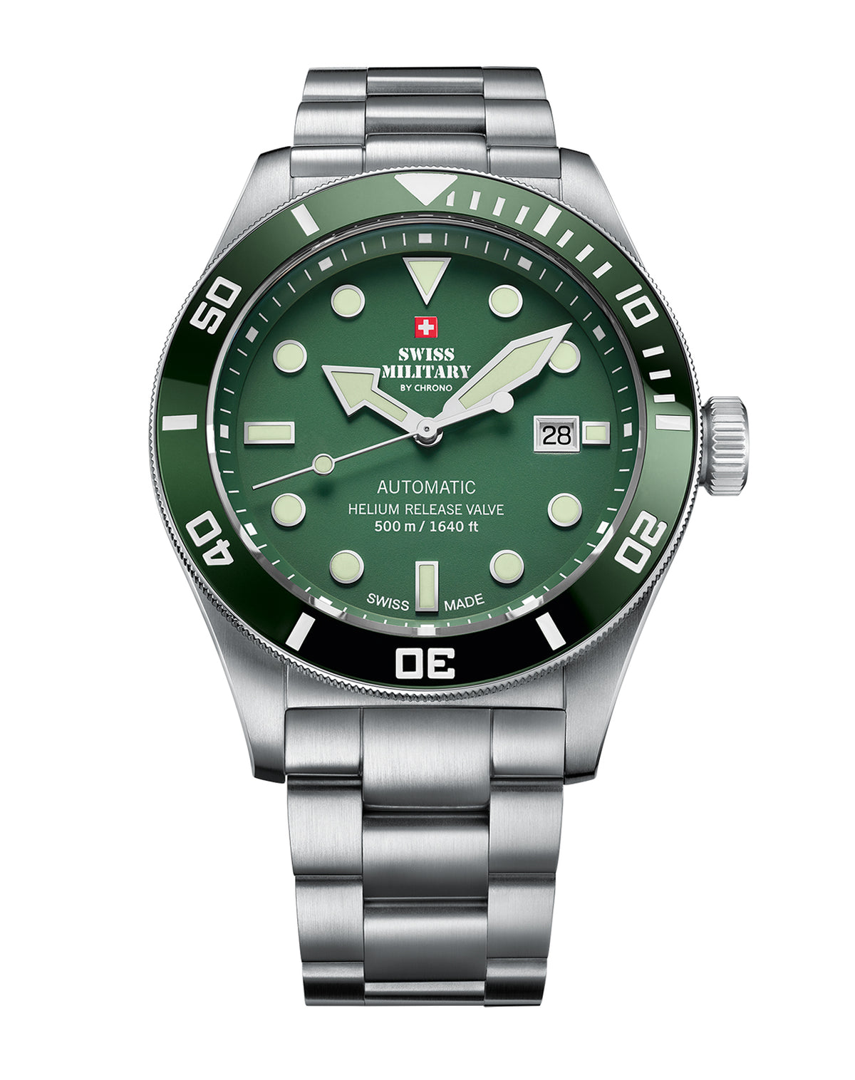 Swiss Military SMA34075.03 - Swiss Made Mechanische Taucheruhr 500M