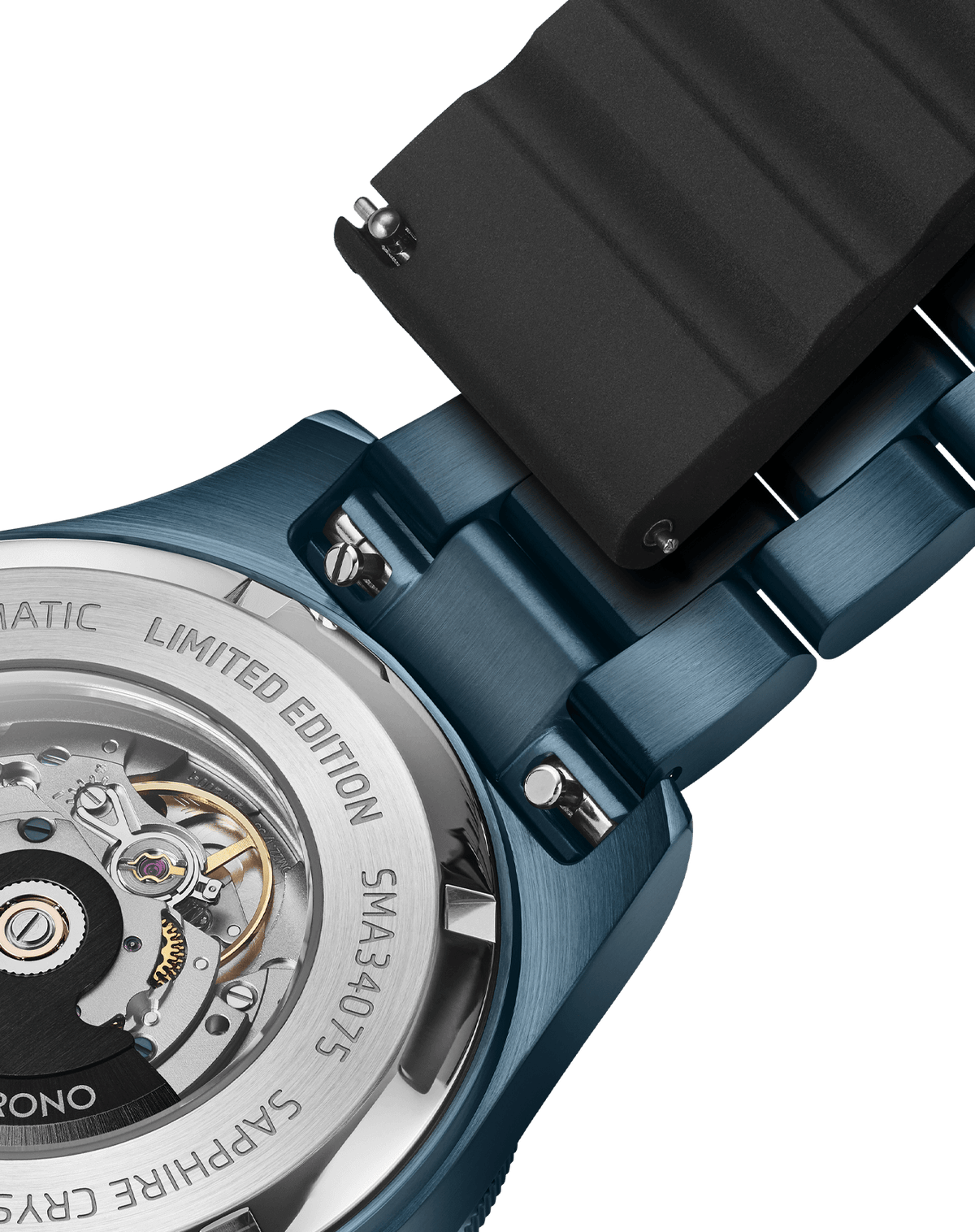 Swiss Military DIVER 500 Limited Edition - Easy-Click Schnellwechselsystem für Stahl- und Kautschukarmbänder
