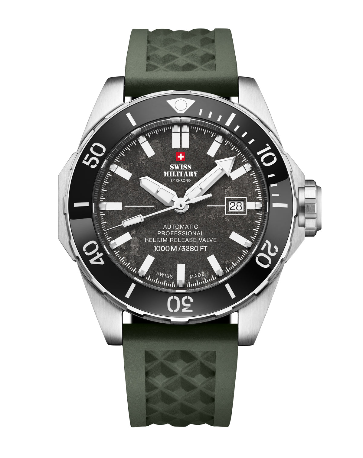 Swiss Military SMA34092.09 - 1000M Mechanische Taucheruhr