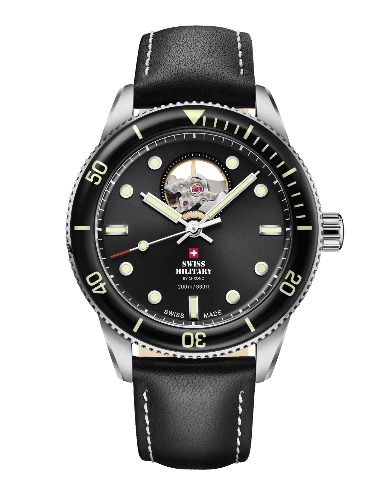 Swiss Military SMA34106.15 - Automatic Dive Watch 200