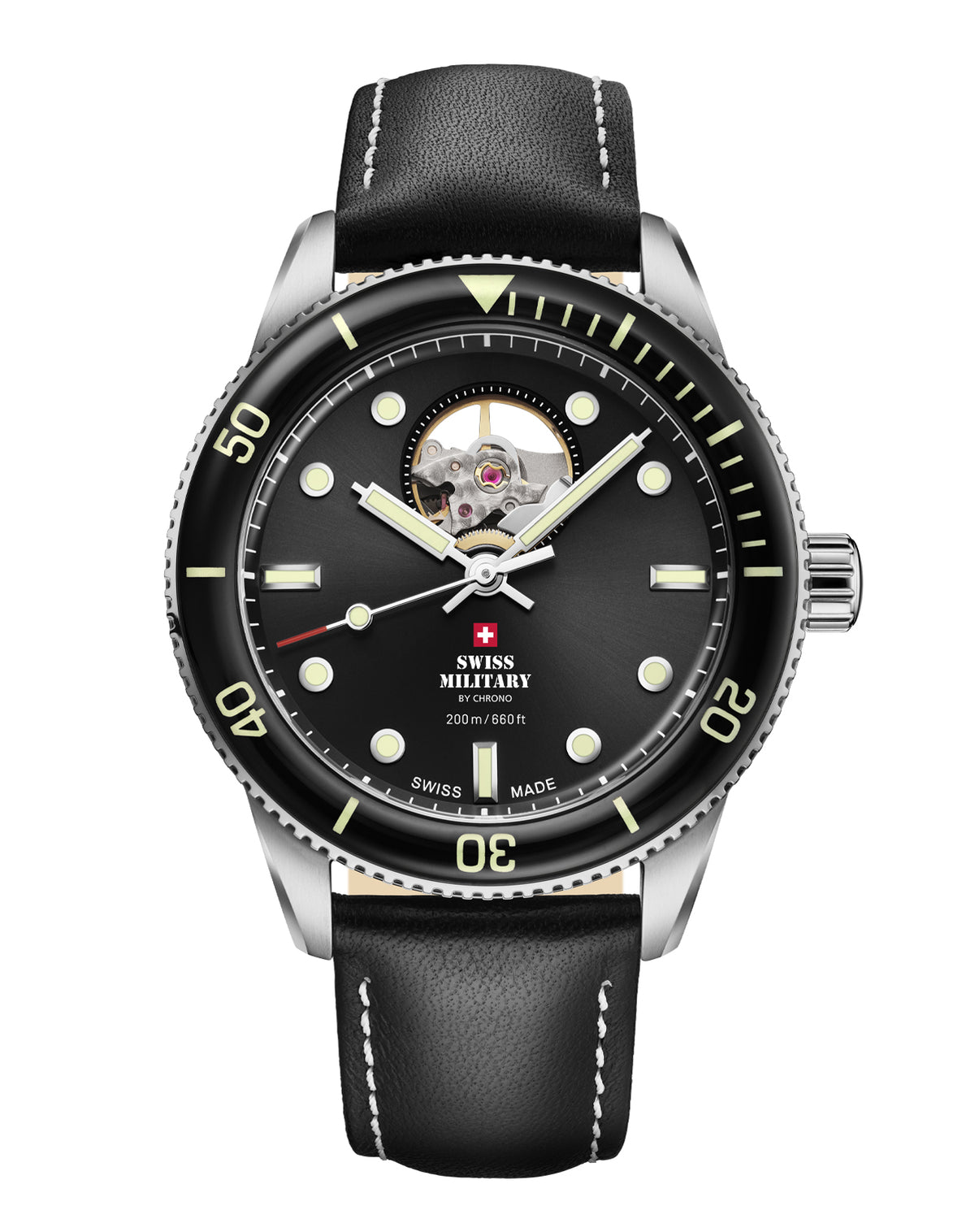 Swiss Military SMA34106.15 - Automatic Dive Watch 200
