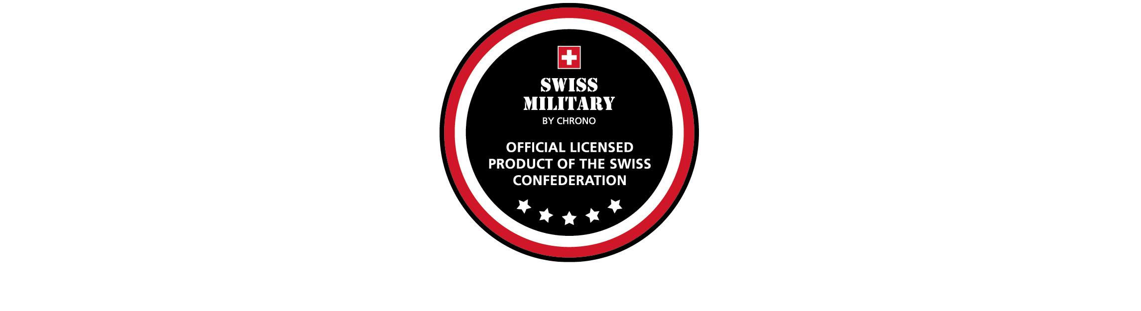 Swiss Military Official Licensed Button