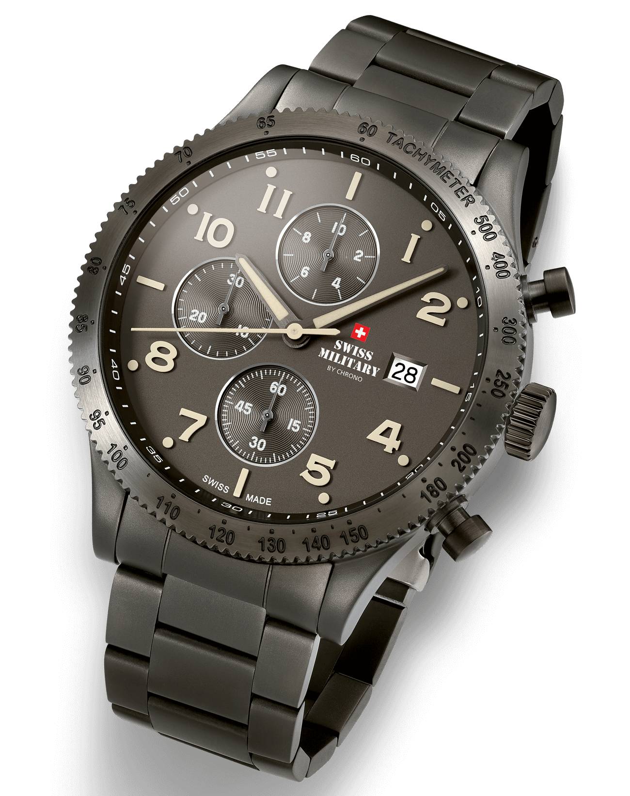 Swiss Military Sm34084 04 Swiss Made Sports Chronograph Watch