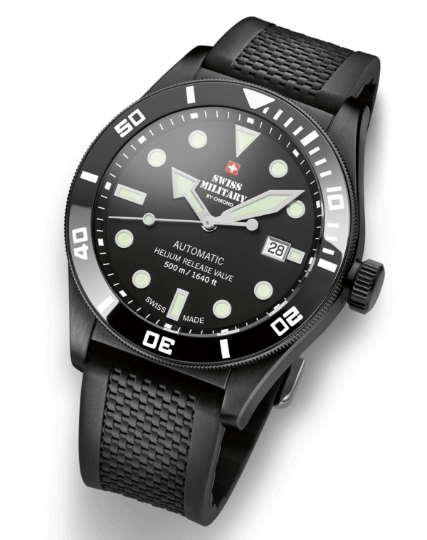 Swiss Military SMA34075.05 - Swiss Made Automatic Dive Watch 500M