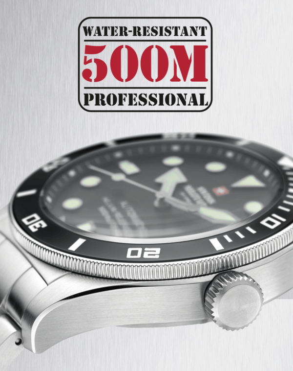 Swiss Military SMA34075.06 - Swiss Made Automatic Dive Watch 500M