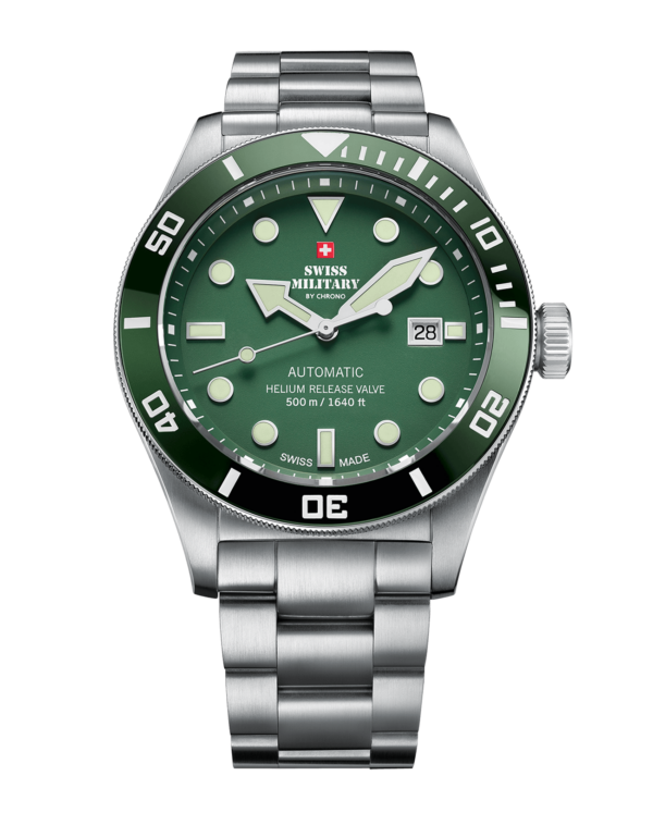 Swiss Military SMA34075.03 - Swiss Made Automatic Dive Watch 500M