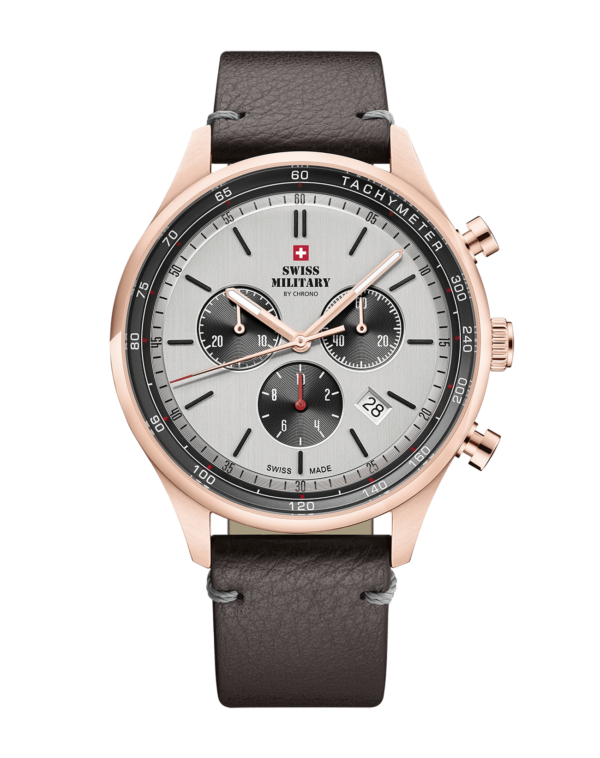 Swiss Military SM34081.09 - Reloj cronógrafo Swiss Made para hombres