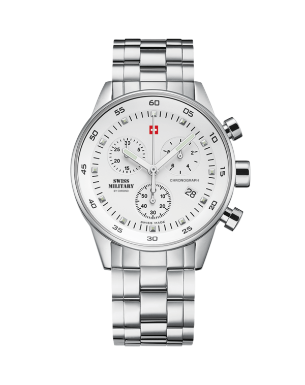 Swiss Military SM34005.02 – Classic Unisex Military Chronograph Watch
