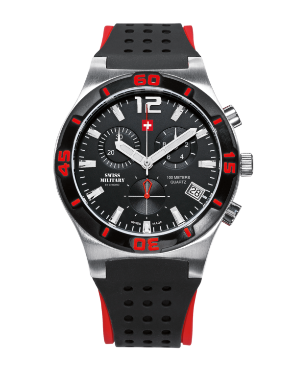 Swiss Military SM34015.06 – Reloj cronógrafo deportivo Swiss Made