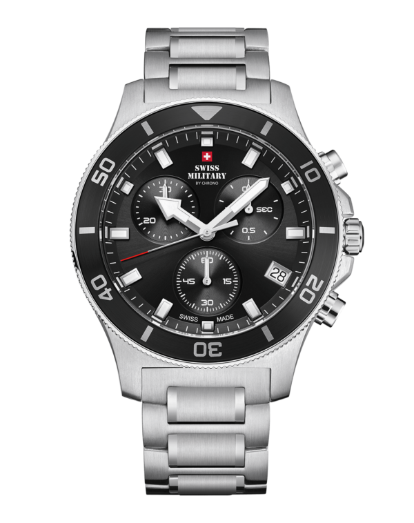 Swiss Military SM34067.10 – Reloj cronógrafo deportivo suizo de hombre