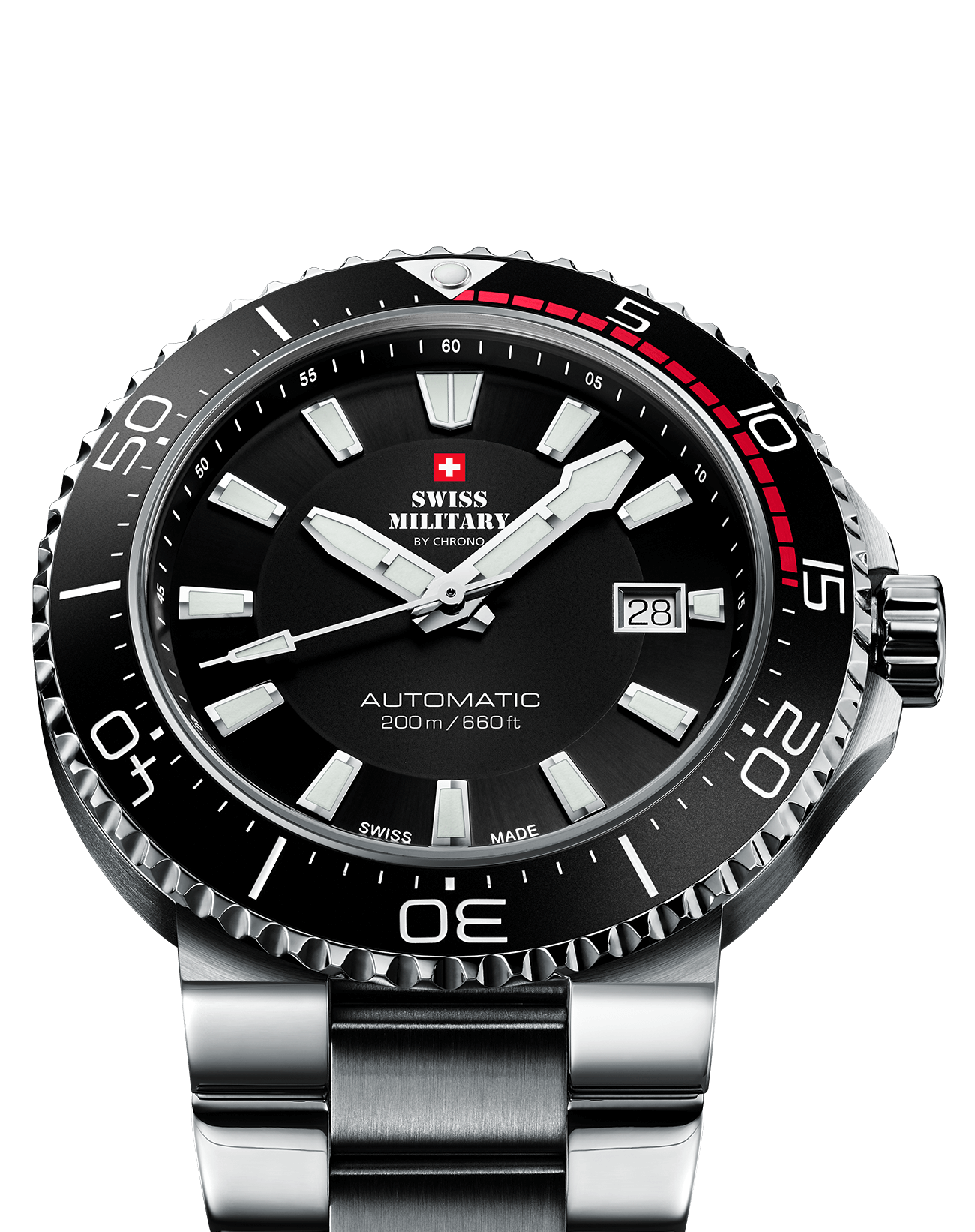 Swiss Military SMA34086.01 - Automatic Dive Watch 200M